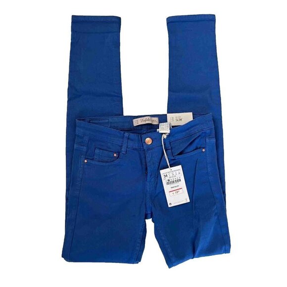 Zara Denim - Zara Trafaluc Women's Blue Denim Slim Skinny Jeans Size 2 US